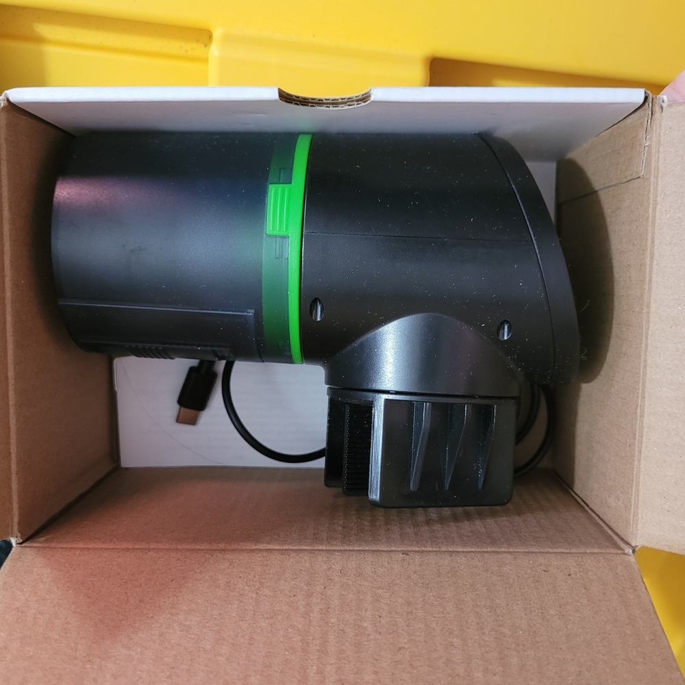 Petbank Intelligent Feeder‎ Rechargeable Automatic Fish Food Black NIB Aquarium